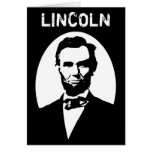 Lincoln Black and White Cards