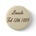 Lincoln buttons