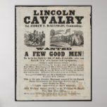 Lincoln Cavalry Posters