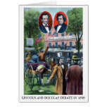 Lincoln-Douglas Debate of 1858 Greeting Card