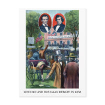 Lincoln-Douglas Debate of 1858 Post Cards