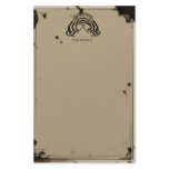 lincoln era faux vintage personalized stationery