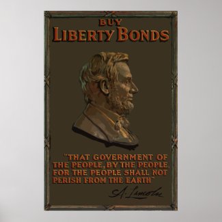 Lincoln Gettysburg Address Quote print