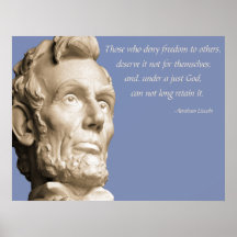 Lincoln God Posters