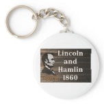 Lincoln-Hamlin 1860 Key Chain