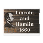 Lincoln-Hamlin 1860 Postcards