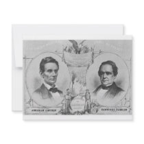 Lincoln - Hamlin invitations