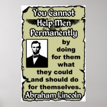 Lincoln: Help Yourself! Posters