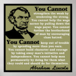Lincoln: Help Yourself! Posters