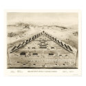 Lincoln Hospital in Washington, DC 1865 posters