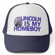 Lincoln Is My Homeboy hats
