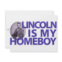 Lincoln Is My Homeboy invitations