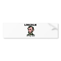 Lincoln is my Idol bumper stickers