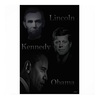 Lincoln, Kennedy, Obama Poster by Mrtick2002