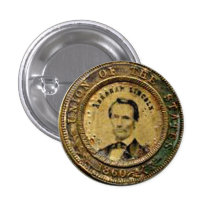 Lincoln Medal - Button