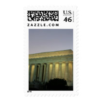 Lincoln Memeorial night scene Stamp