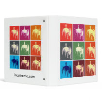 Lincoln Memorial Abstract binders by SpeakYourMind Lincoln Memorial Abstract binders
