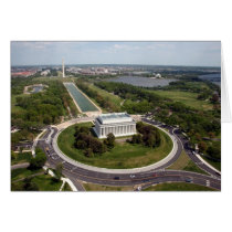 Lincoln Memorial Card