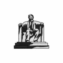 Lincoln Memorial embroidered shirts by ZazzleEmbroidery Lincoln Memorial embroidered shirts