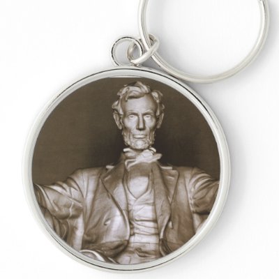 Lincoln Memorial Key Chain by jeremybonfiglio