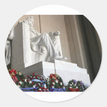 lincoln memorial Lincoln Status Sticker