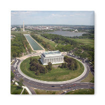 Lincoln Memorial Refrigerator Magnet