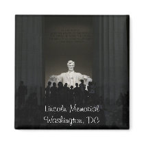 Lincoln Memorial Magnet by kimboj1 Lincoln Memorial Magnet