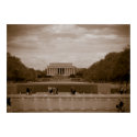 Lincoln Memorial Old Time Print