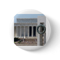 Lincoln Memorial photo view from WWII memeorial buttons by janejiang Lincoln Memorial photo view from WWII memeorial buttons