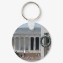 Lincoln Memorial photo view from WWII memeorial keychains