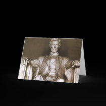 Lincoln Memorial Photography Greeting Card
