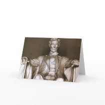 Lincoln Memorial Photography Greeting Card