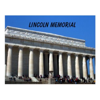 Lincoln Memorial Post Card