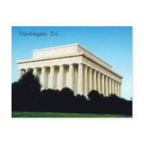 lincoln memorial postcards by cardart lincoln memorial postcards