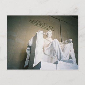 Lincoln Memorial postcard