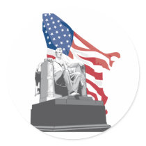 lincoln memorial stickers by doonidesigns lincoln memorial stickers