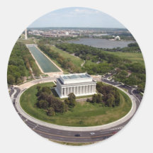 Lincoln Memorial Sticker