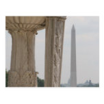 lincoln memorial washington monument post cards