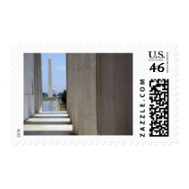 lincoln memorial washington monument stamps