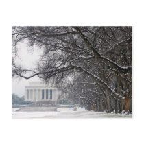 lincoln memorial winter snow postcards by janejiang lincoln memorial winter snow postcards