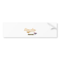 Lincoln Missouri City Classic Bumper Sticker