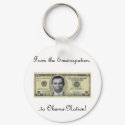 Lincoln/Obama Connection keychains