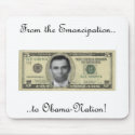 Lincoln/Obama Connection mousepads