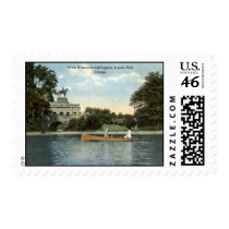 Lincoln Park, Chicago 1915 Vintage Stamps