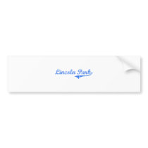 Lincoln Park Florida Classic Design Bumper Sticker