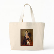 Lincoln - Pembroke Welsh Corgis (two) Tote Bags