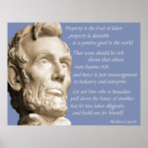 Lincoln Property Quote Posters