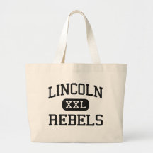 Lincoln - Rebels - High School - Ivanhoe Minnesota Canvas Bag
