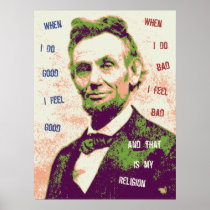 Lincoln-Religion-LG Posters
