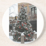 Lincoln Square Holiday Tree Coaster coasters